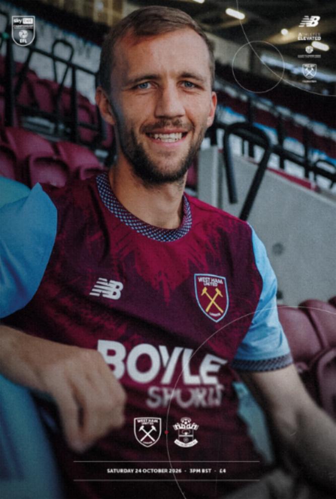WEST HAM v SOUTHAMPTON 2026/27